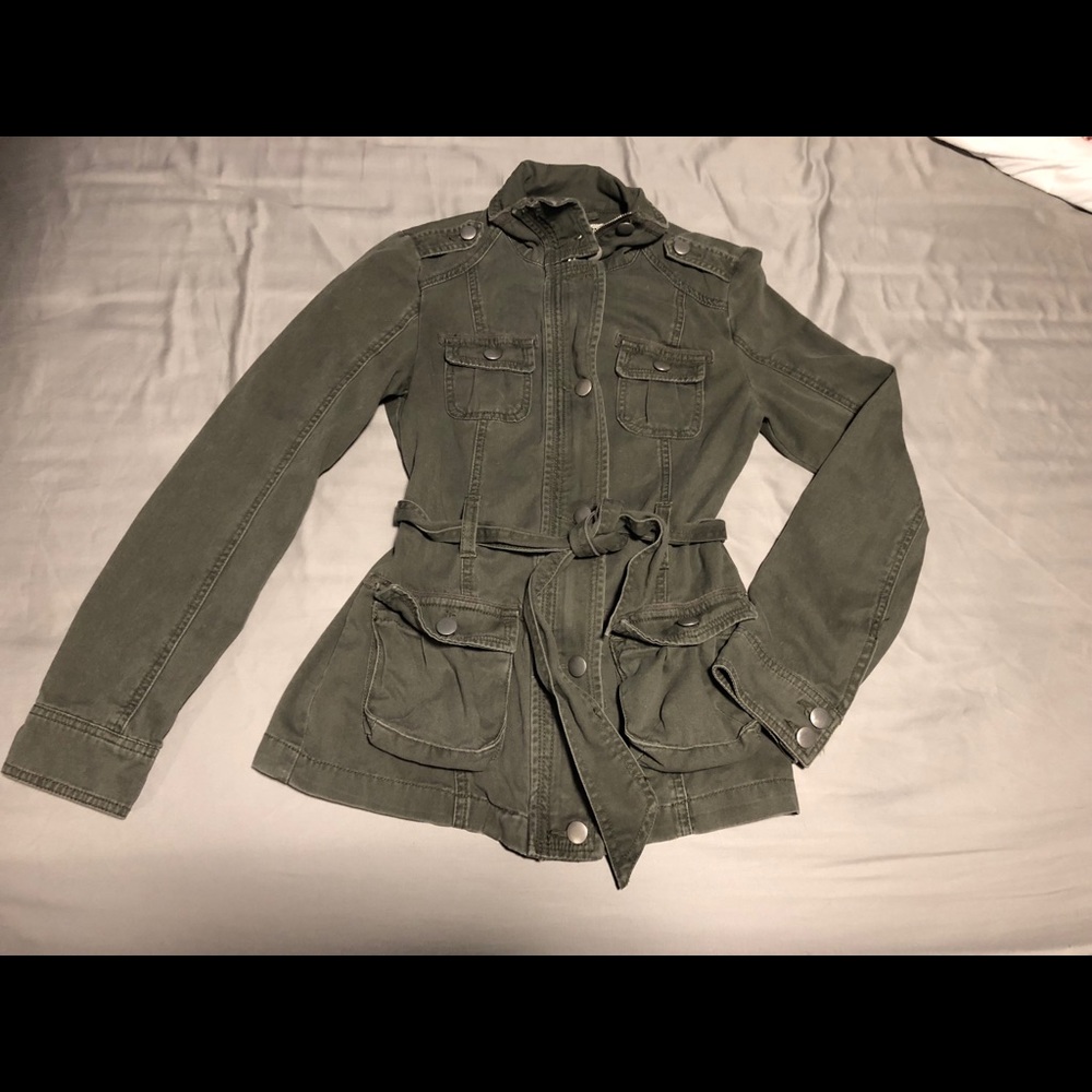 Forever 21 Olive Green Army Jacket